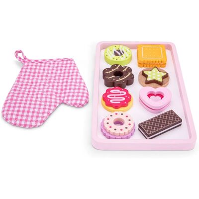 New Classic Toys Cookie Set with Oven Glove - Kitchen Toy Set New Classic Toys Cookie Set with Oven Glove - Kitchen Toy Set