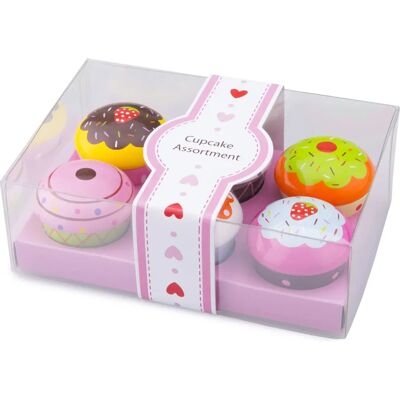 New Classic Toys - Assortiment de cupcakes en boîte cadeau - Jouets pour enfants - Publicité New Classic Toys - Assortiment de cupcakes en boîte cadeau - Jouets pour enfants - Publicité