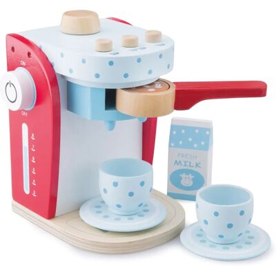 New Classic Toys 10700 Rollenspiel-Spielzeug - Kaffeemaschine, Bunt, Holz New Classic Toys 10700 Rollenspiel-Spielzeug - Kaffeemaschine, Bunt, Holz