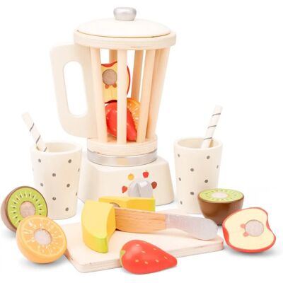 New Classic Toys - Wooden Smoothie Blender Set - Toy Kitchen Set New Classic Toys - Wooden Smoothie Blender Set - Toy Kitchen Set