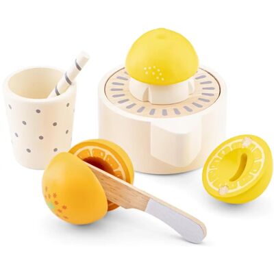 Set de exprimidor de cítricos de madera - Juguete para niños 3+ Set de exprimidor de cítricos de madera - Juguete para niños 3+