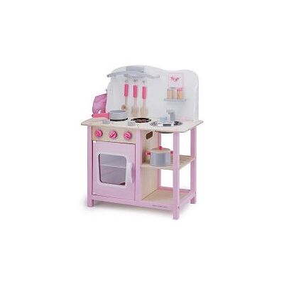 Cucina in Legno Rosa di New Classic Toys - Gioco di Ruolo Cucina in Legno Rosa di New Classic Toys - Gioco di Ruolo