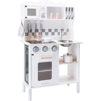 Cuisine Moderne Blanche New Classic Toys - 3-8 ans - Publicité Cuisine Moderne Blanche New Classic Toys - 3-8 ans - Publicité