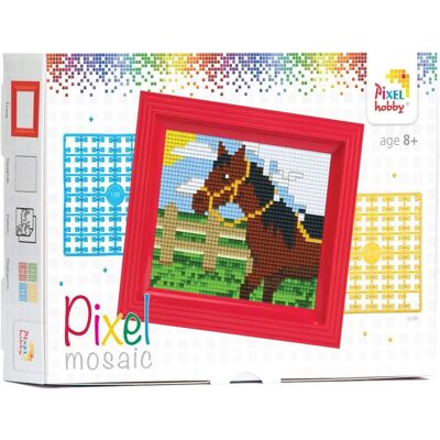 Pixelhobby Klassisches Mosaik-Kit - Pferd - 10x12 cm Pixelhobby Klassisches Mosaik-Kit - Pferd - 10x12 cm