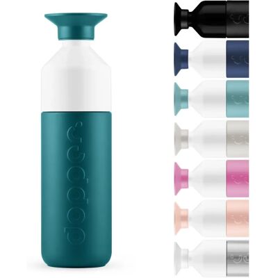 Dopper Geïsoleerde Fles Green Lagoon 580ml - Waterfles Dopper Geïsoleerde Fles Green Lagoon 580ml - Waterfles