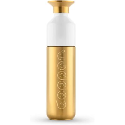 Dopper - Steel - Goud - 490 ml - Waterfles Dopper - Steel - Goud - 490 ml - Waterfles