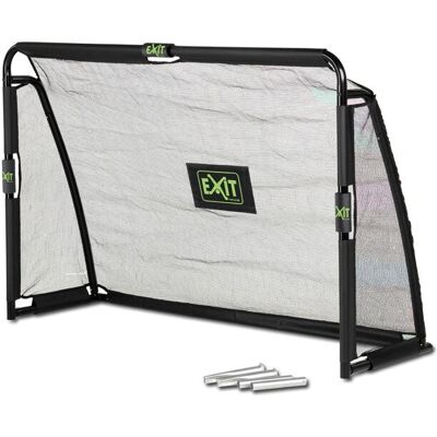 EXIT Stål Fotbollsmål - 180x120x60cm, Svart, Ungdom, Utomhus EXIT Stål Fotbollsmål - 180x120x60cm, Svart, Ungdom, Utomhus