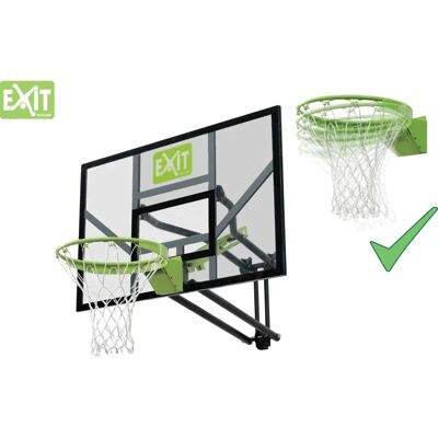 EXIT Galaxy Wandmontage Basketballkorb - Höhenverstellbar, Polycarbonat-Board EXIT Galaxy Wandmontage Basketballkorb - Höhenverstellbar, Polycarbonat-Board