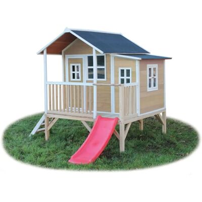 EXIT Loft 350 Holz-Spielturm - Kinder Gartenhaus EXIT Loft 350 Holz-Spielturm - Kinder Gartenhaus