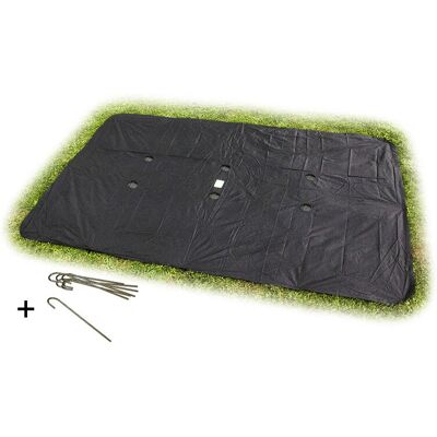 EXIT Supreme Ground Level Trampoline Cover 244x427 EXIT Supreme Ground Level Trampoline Cover 244x427