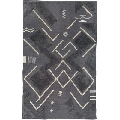 Malagoon - Tappeto - Gris - 160x260 cm - Rug - Publicité Malagoon - Tappeto - Gris - 160x260 cm - Rug - Publicité