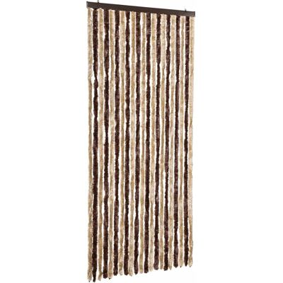vidaXL Rideau Anti-Insectes Beige Marron Clair 90x220 cm Chenille - Rideau Mosquitera - Publicité vidaXL Rideau Anti-Insectes Beige Marron Clair 90x220 cm Chenille - Rideau Mosquitera - Publicité