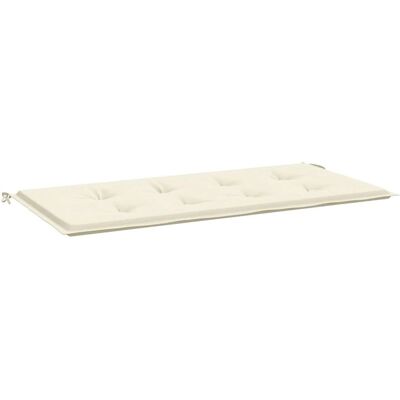 vidaXL - Coussin de banc de jardin - Crème - 39.4x19.7x1.2 - Publicité vidaXL - Coussin de banc de jardin - Crème - 39.4x19.7x1.2 - Publicité