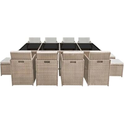 Maisonchic Gartentisch-Set - Beige - Gartentisch-Set Maisonchic Gartentisch-Set - Beige - Gartentisch-Set