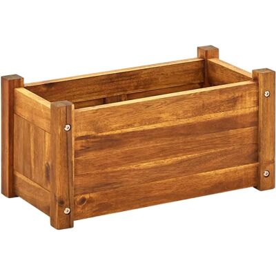 vidaXL Garten Hochbeet Akazienholz 50x25x25 cm - Garten Hochbeet vidaXL Garten Hochbeet Akazienholz 50x25x25 cm - Garten Hochbeet