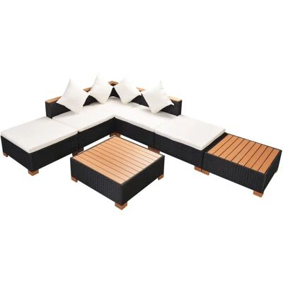 vidaXL Outdoor-Möbelset - 7-teiliges moduläres Gartenset vidaXL Outdoor-Möbelset - 7-teiliges moduläres Gartenset