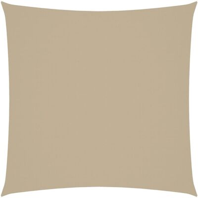 vidaXL Zonnescherm Zeil Oxford Stof Vierkant 2x2m Beige Tuin Overkapping - Zonnescherm Zeil vidaXL Zonnescherm Zeil Oxford Stof Vierkant 2x2m Beige Tuin Overkapping - Zonnescherm Zeil