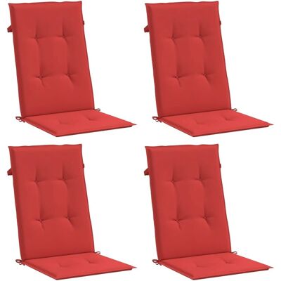 vidaXL Pokrowiec na Krzesło Ogrodowe 120x50x3 cm - Wysoki Długo, Czerwony vidaXL Pokrowiec na Krzesło Ogrodowe 120x50x3 cm - Wysoki Długo, Czerwony