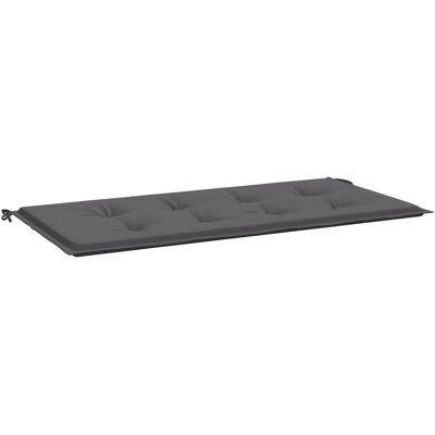 vidaXL Gartenbankkissen Anthrazit 100x50x3 cm Oxford Stoff vidaXL Gartenbankkissen Anthrazit 100x50x3 cm Oxford Stoff