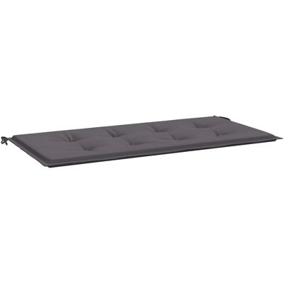 vidaXL Gartensitzkissen Anthrazit - 120x50x3 cm Gartensitzbezug vidaXL Gartensitzkissen Anthrazit - 120x50x3 cm Gartensitzbezug