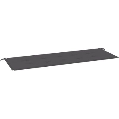 vidaXL Tuinbankkussen Antraciet - 150x50x3 cm Oxford Stof vidaXL Tuinbankkussen Antraciet - 150x50x3 cm Oxford Stof