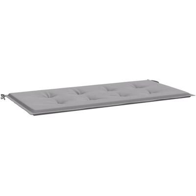 vidaXL Gartenbankkissen Grau - 120x50x3 cm Oxford Stoff vidaXL Gartenbankkissen Grau - 120x50x3 cm Oxford Stoff