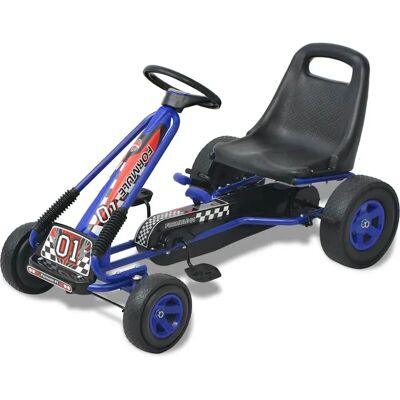 vidaXL Kart à Pédales - Siège Réglable - Bleu - Kart à Pédales - Publicité vidaXL Kart à Pédales - Siège Réglable - Bleu - Kart à Pédales - Publicité