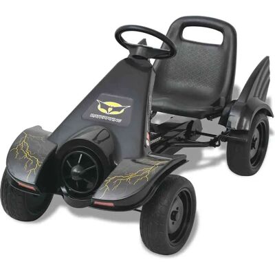 Kart à pédales vidaXL avec siège réglable noir voiture de course pour enfants - Kart à pédales - Publicité Kart à pédales vidaXL avec siège réglable noir voiture de course pour enfants - Kart à pédales - Publicité