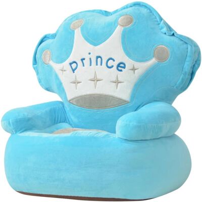 vidaXL Hochstuhl Blau - Kinder Plüschsitz vidaXL Hochstuhl Blau - Kinder Plüschsitz