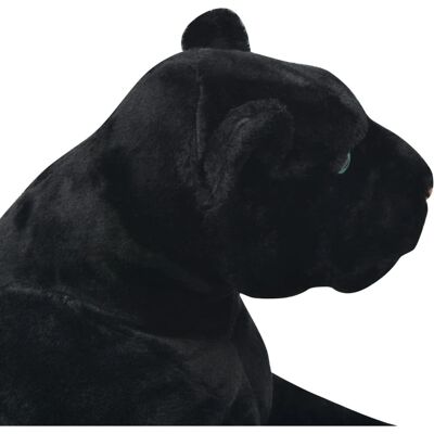 vidaXL Børne Panther Plysjlegetøj sort XXL vidaXL Børne Panther Plysjlegetøj sort XXL