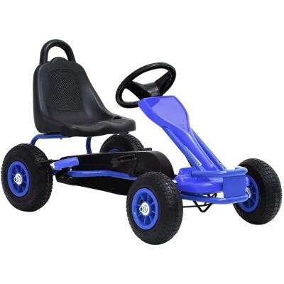 vidaXL Gokart à Pédales Bleu - Gokart à Pédales - Publicité vidaXL Gokart à Pédales Bleu - Gokart à Pédales - Publicité