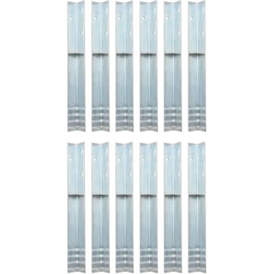 Anclajes de Tierra en Forma de L Galvanizados 12 pcs - Anclajes de Tierra Anclajes de Tierra en Forma de L Galvanizados 12 pcs - Anclajes de Tierra
