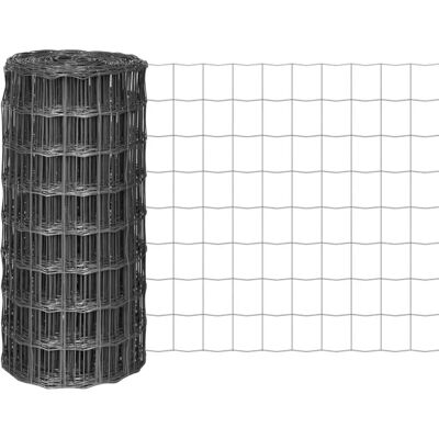 vidaXL Euro Zaun Grau Mesh 10x0.8 m - Zaunpaneel vidaXL Euro Zaun Grau Mesh 10x0.8 m - Zaunpaneel