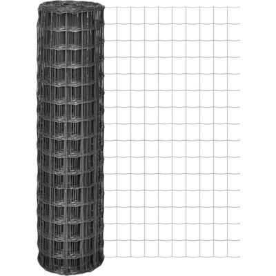 vidaXL Teräsverkkokäytävä 10x1,5m Harmaa - Aidat vidaXL Teräsverkkokäytävä 10x1,5m Harmaa - Aidat
