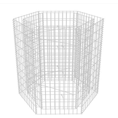 vidaXL Hexagonale Gabion Hek - Tuinrand & Bloemenbed vidaXL Hexagonale Gabion Hek - Tuinrand & Bloemenbed