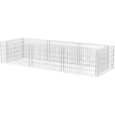 vidaXL Stahl-Gabionen Hochbeet - Gartenziegel Körbe Drahtgeflecht vidaXL Stahl-Gabionen Hochbeet - Gartenziegel Körbe Drahtgeflecht