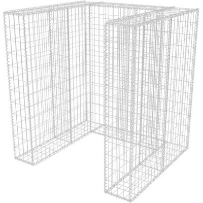 vidaXL Gabion en Acier Galvanisé - 110x100x120 cm vidaXL Gabion en Acier Galvanisé - 110x100x120 cm