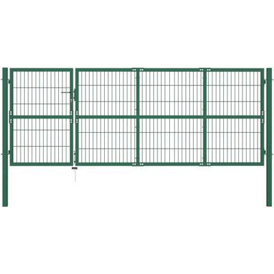 vidaXL Haveport - Tung Stål 350x120 cm - Haveport vidaXL Haveport - Tung Stål 350x120 cm - Haveport