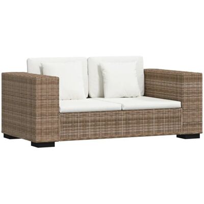 VidaXL dwuosobowa sofa z ratanu - Sofa VidaXL dwuosobowa sofa z ratanu - Sofa