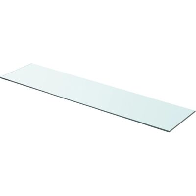 vidaXL Plank van Glas Transparant 90x20 cm - Plank vidaXL Plank van Glas Transparant 90x20 cm - Plank
