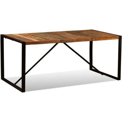 vidaXL Restauriert Holz Esstisch 180cm - Industrielle Möbel vidaXL Restauriert Holz Esstisch 180cm - Industrielle Möbel