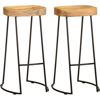 vidaXL 244010 Holzbarhocker - Barhocker vidaXL 244010 Holzbarhocker - Barhocker