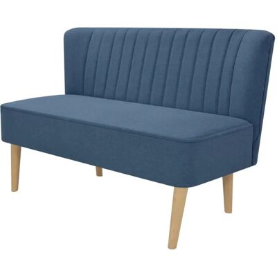 VidaXL Modèle 244072 Canapé Bleu - Canapés & Fauteuils - Publicité VidaXL Modèle 244072 Canapé Bleu - Canapés & Fauteuils - Publicité