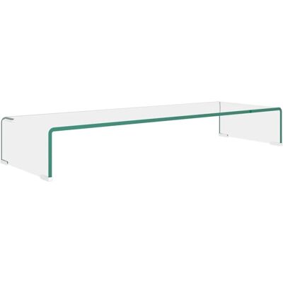 vidaXL TV-Stand/Monitor-Versteller Transparent - Fernseher Typ vidaXL TV-Stand/Monitor-Versteller Transparent - Fernseher Typ
