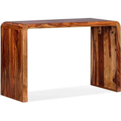 vidaXL 244356 Massief Houten Bruin Vintage Bureau - Bureau vidaXL 244356 Massief Houten Bruin Vintage Bureau - Bureau