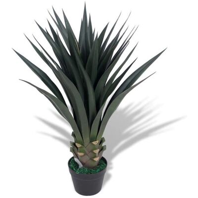 vidaXL Plante de Yucca Artificielle avec Pot 85cm Vert - Plante Artificielle - Publicité vidaXL Plante de Yucca Artificielle avec Pot 85cm Vert - Plante Artificielle - Publicité