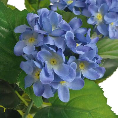 vidaXL Keinotekoinen hortensia kasvi ja ruukku - 60cm Sininen - Keinotekoinen kasvi vidaXL Keinotekoinen hortensia kasvi ja ruukku - 60cm Sininen - Keinotekoinen kasvi