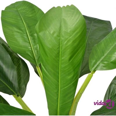 vidaXL Künstlicher Bananenbaum mit Topf 150cm Grün - Kunstbaum vidaXL Künstlicher Bananenbaum mit Topf 150cm Grün - Kunstbaum