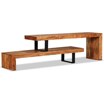 vidaXL 244583 Vintage Akazienholz TV-Schrank - TV-Möbel vidaXL 244583 Vintage Akazienholz TV-Schrank - TV-Möbel
