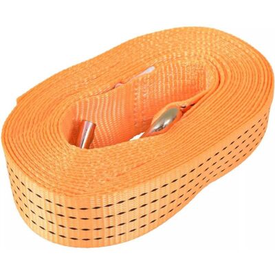 Correas de sujeción de trinquete naranja vidaXL 8m x 50mm - Correas de sujeción de trinquete Correas de sujeción de trinquete naranja vidaXL 8m x 50mm - Correas de sujeción de trinquete